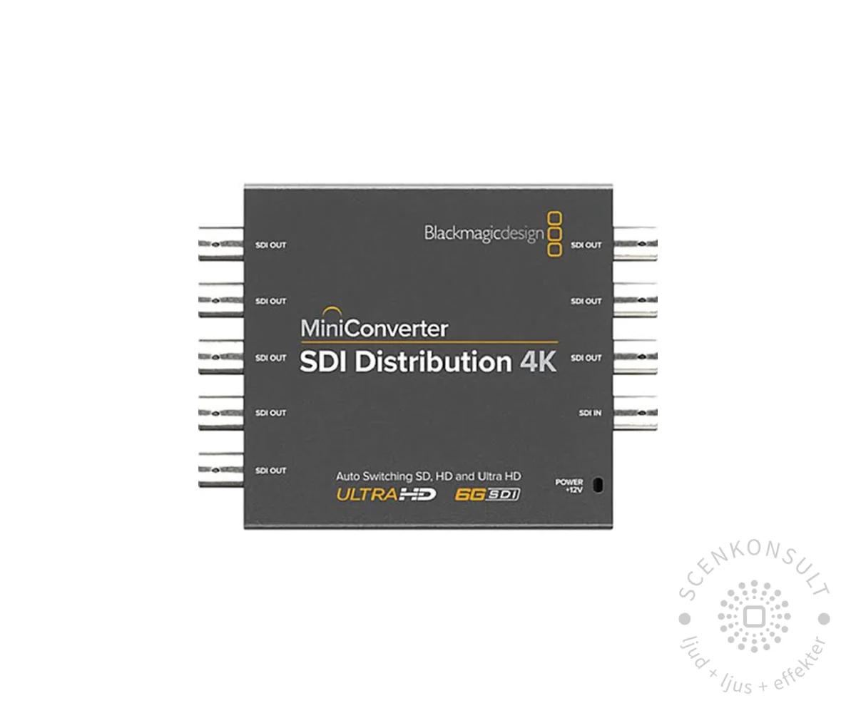 SDI-distributionskonverter 4K