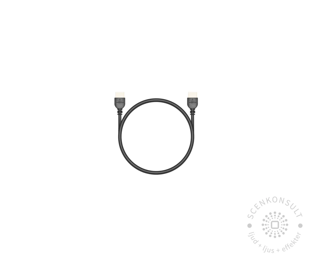HDMI-kabel, 0,5 m