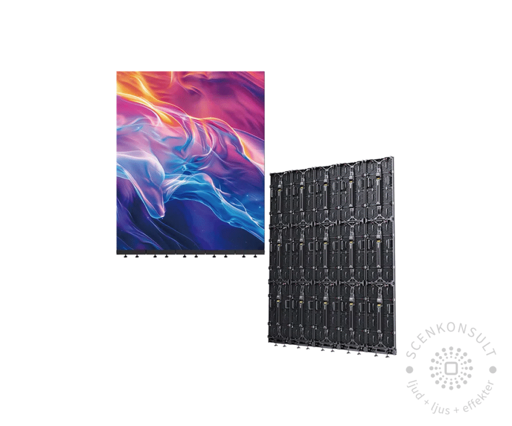 Moduluppbyggd LED-vägg