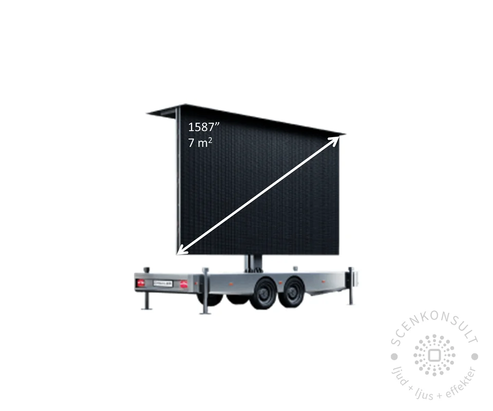 LED-skärm på trailer (FHD)