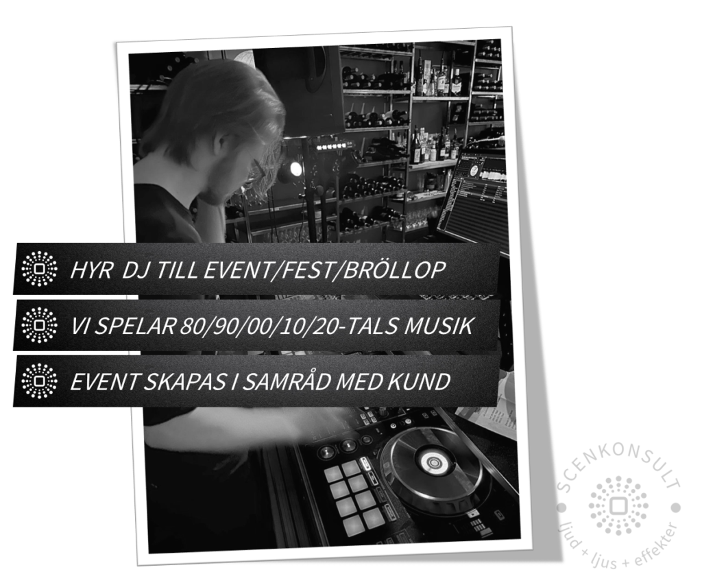 Hyr Professionell DJ