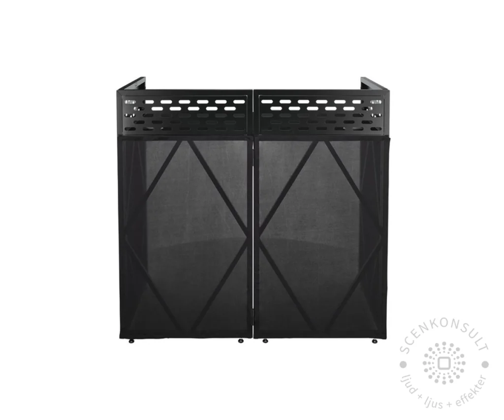 DJ-bord med front- och sidopaneler