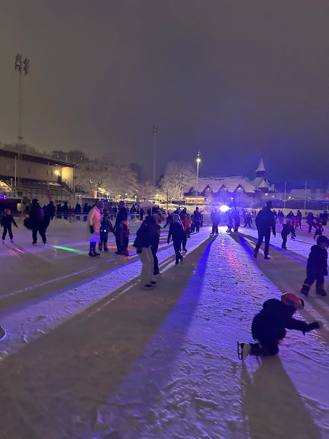 Skridskodisco setup Östermalms IP