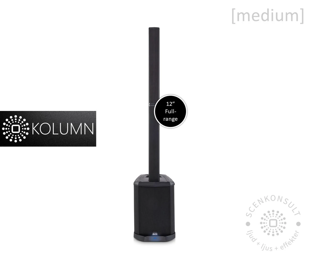 Kolumn Medium kolumnhögtalare utan mikrofon