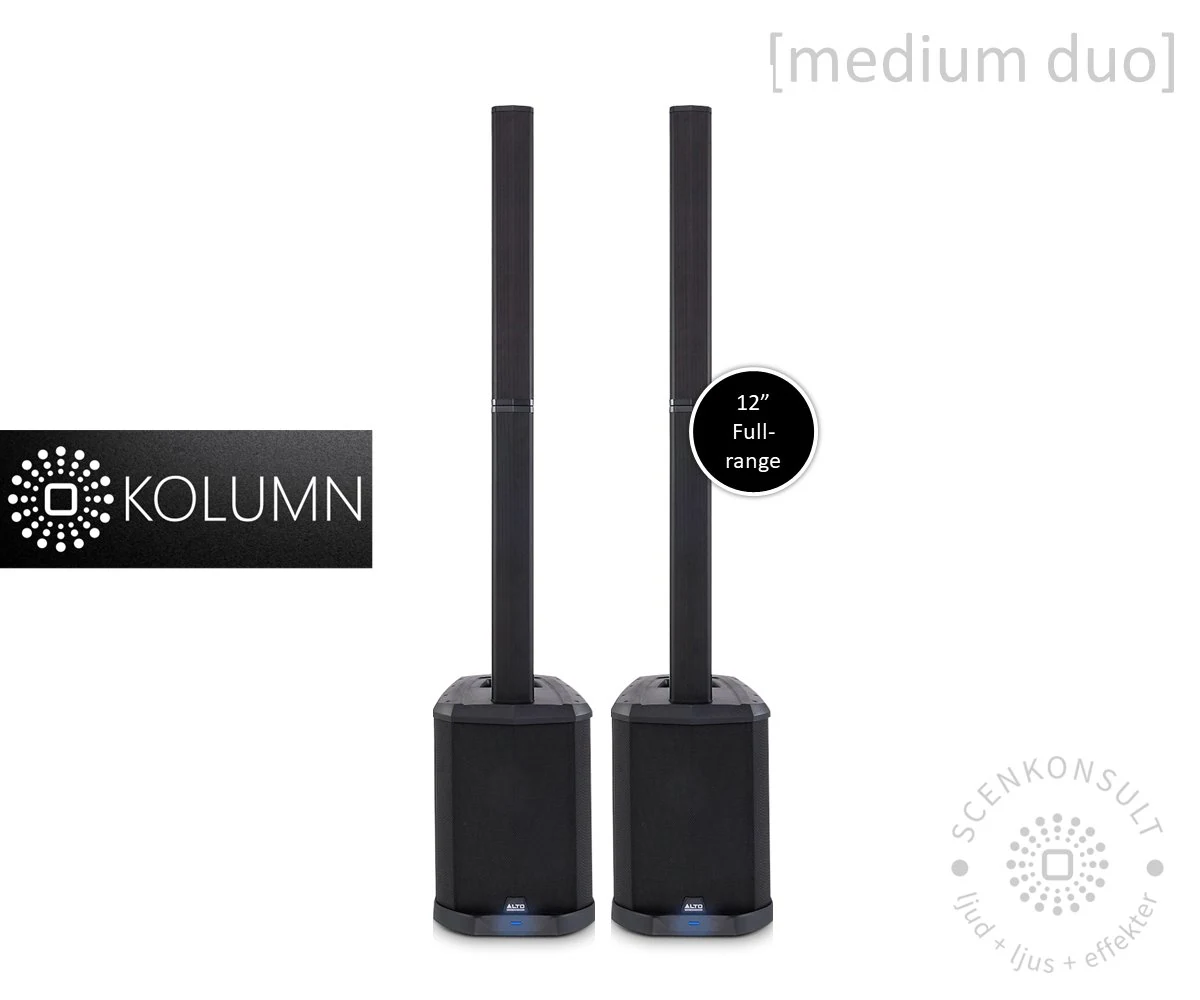 Kolumn Medium Duo kolumnhögtalare utan mikrofon