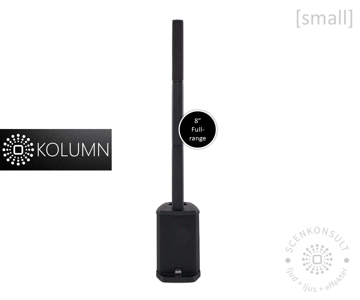 Kolumn Small kolumnhögtalare utan mikrofon