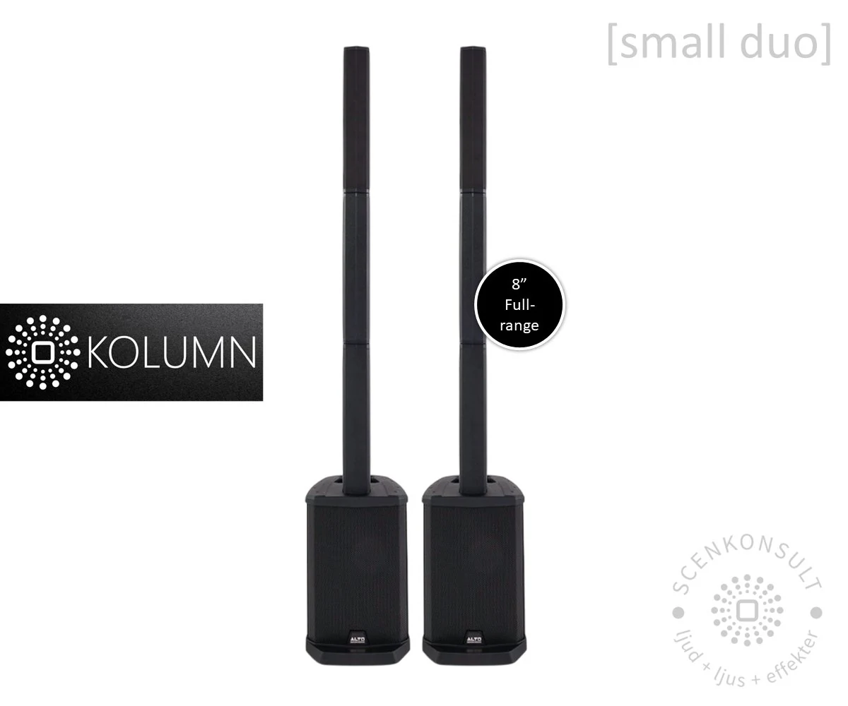 Kolumn Small Duo kolumnhögtalare utan mikrofon