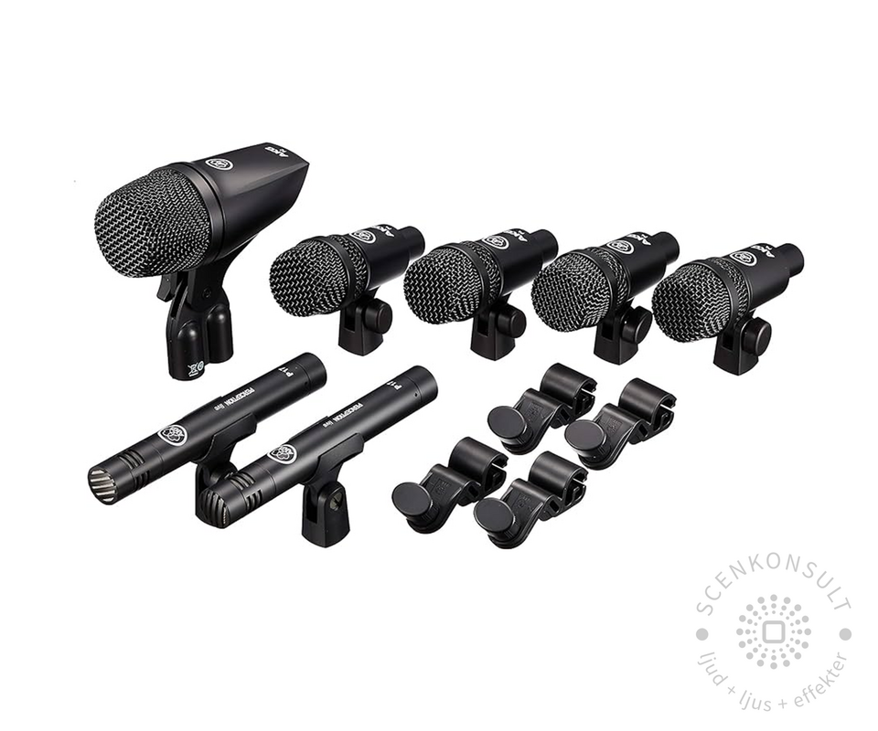 Instrumentmikrofoner, slagverk