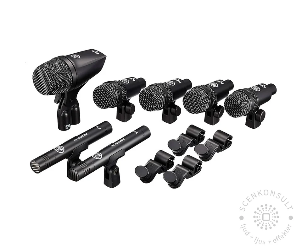 Instrumentmikrofoner, slagverk