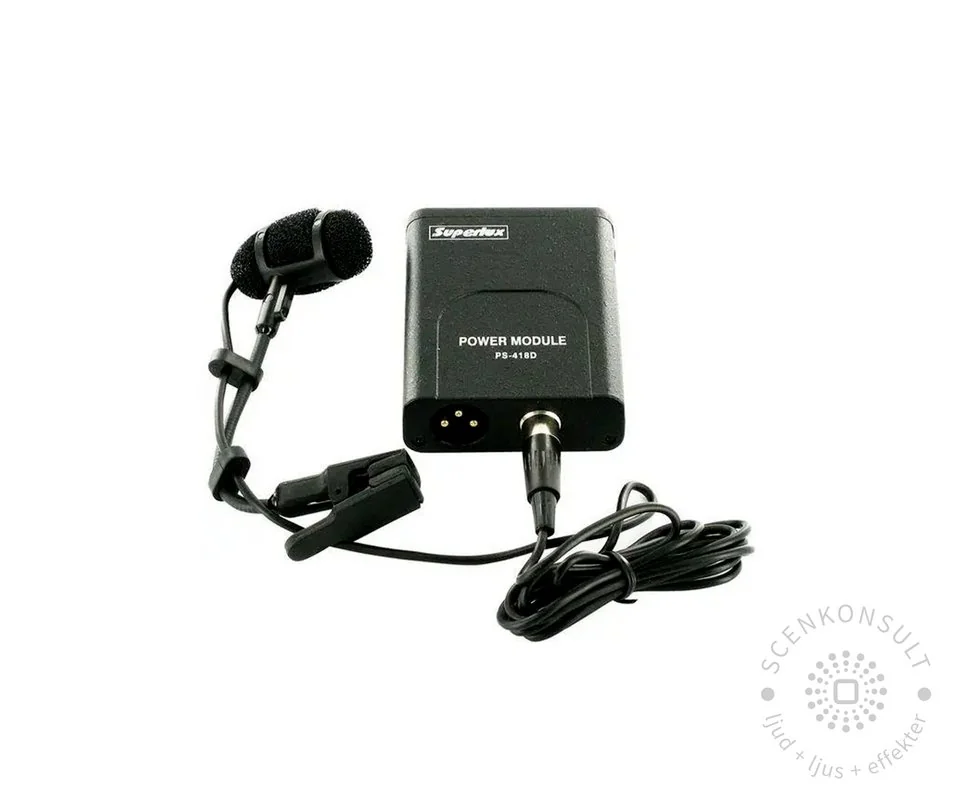 Instrumentmikrofon, blås