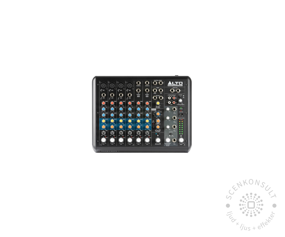 Analogt mixerbord, 4+2 kanaler