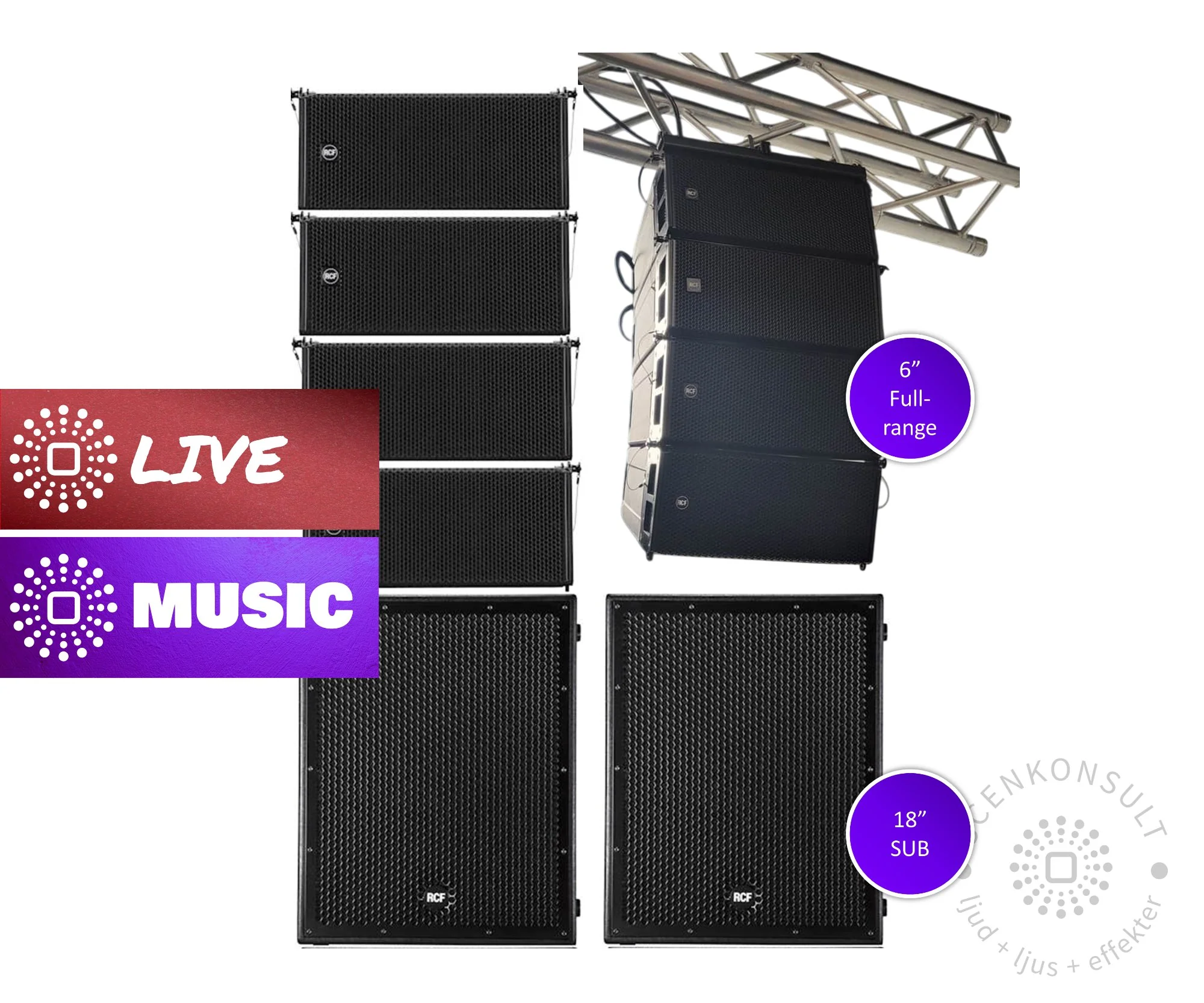 Line Array, Small