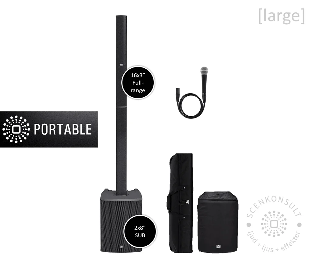 Portable, Large