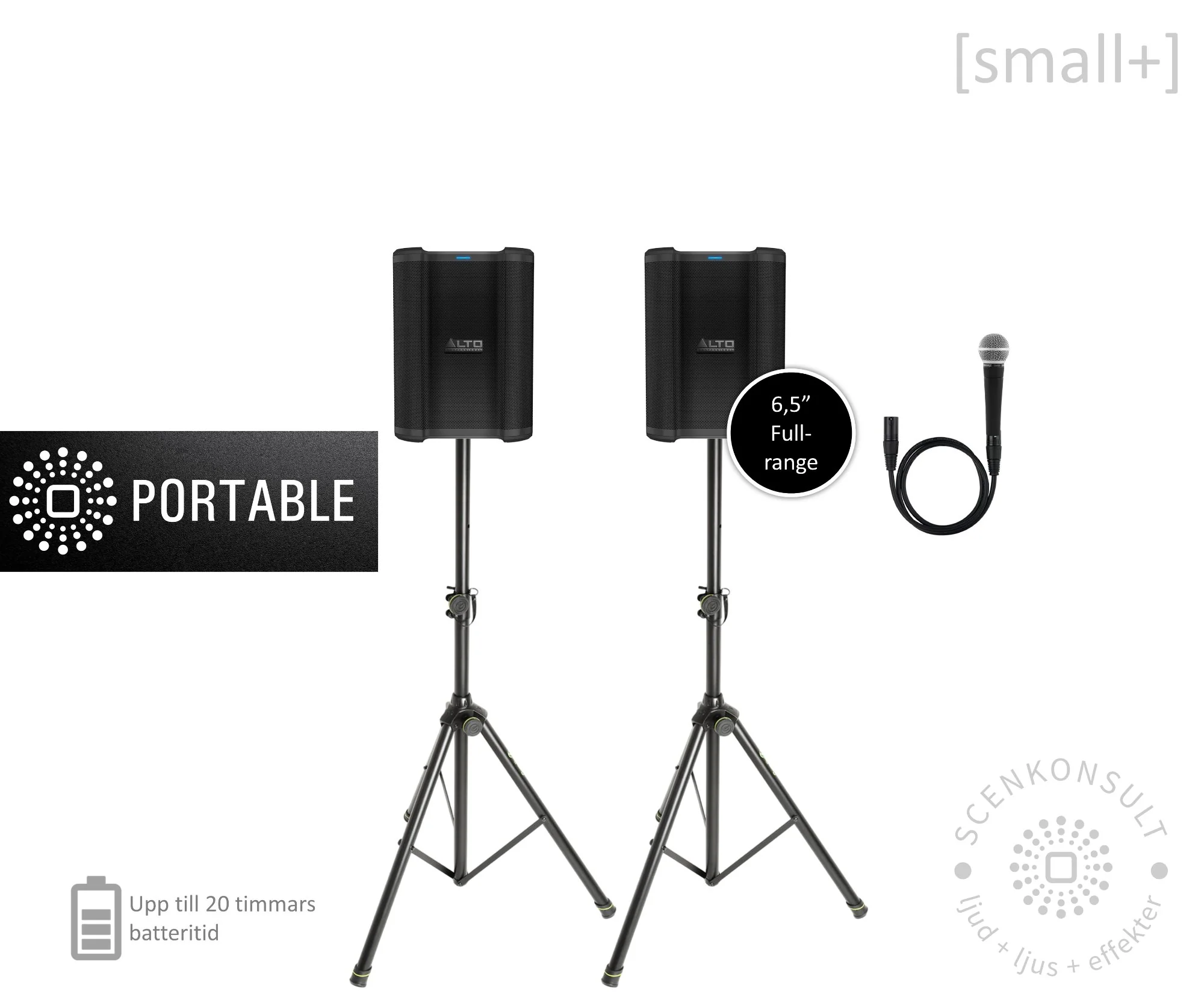Portable, Small Duo