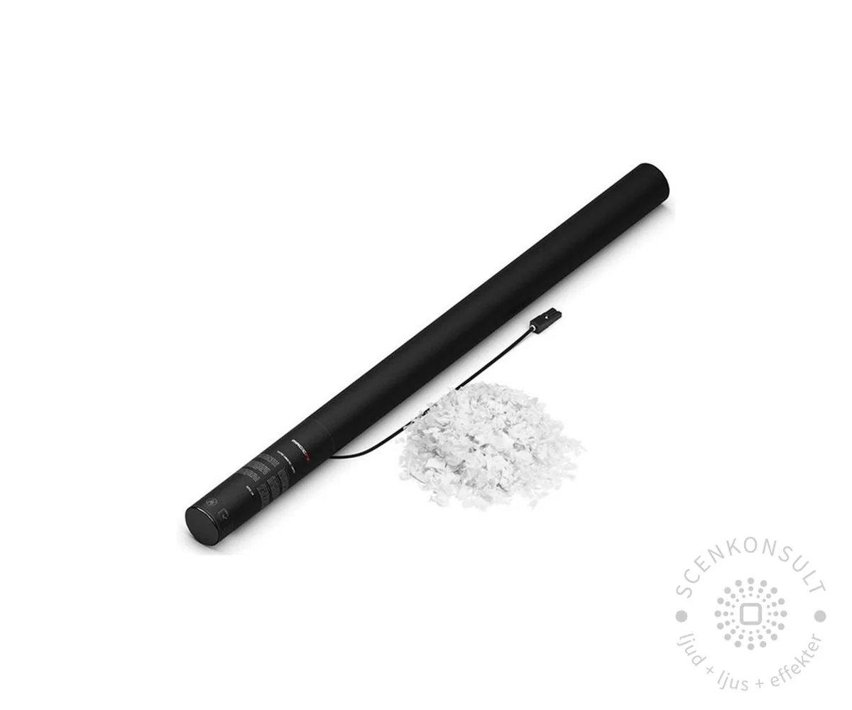 Konfettirör, Vit (snö)