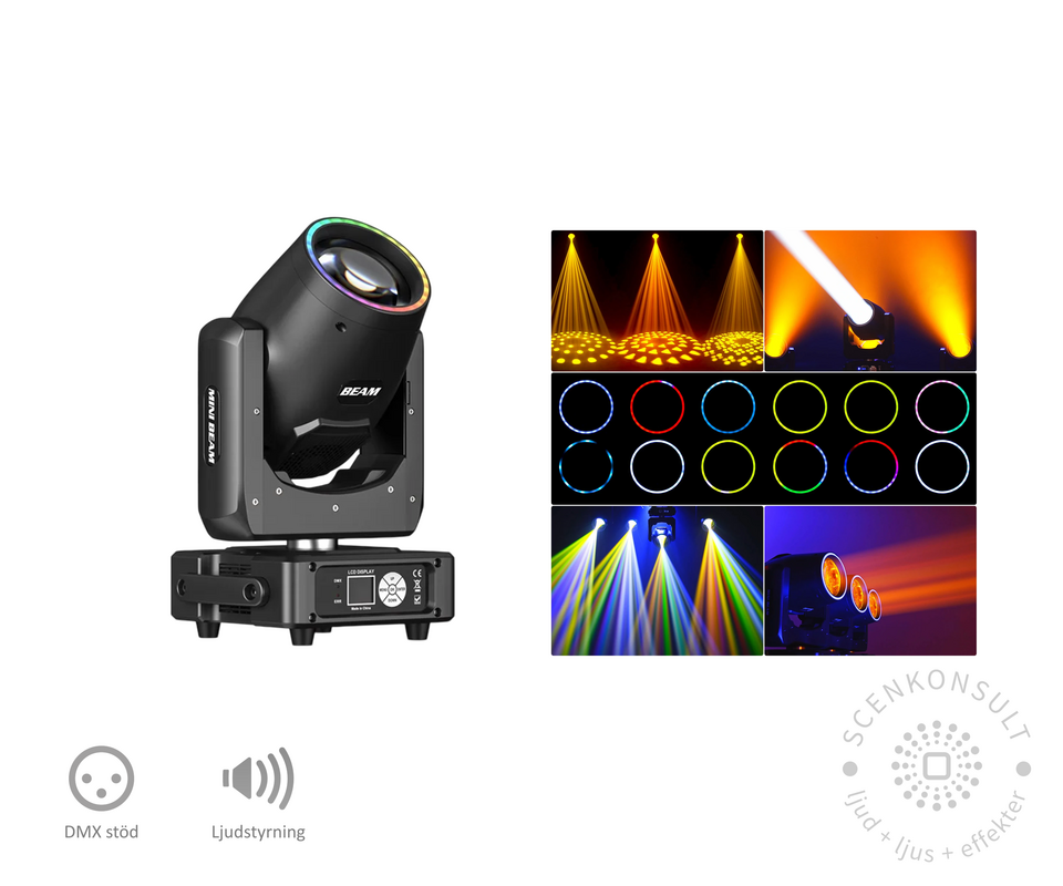 Moving Head Beam/Spot (230W COB)