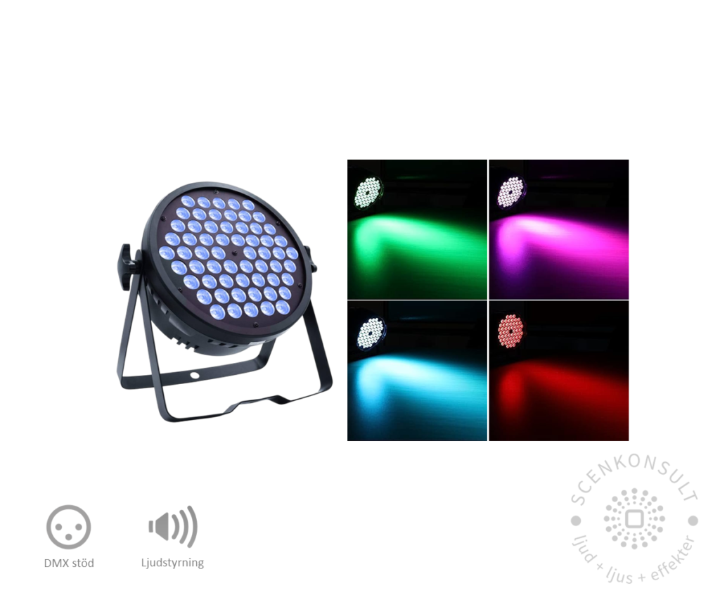 LED PAR XL (60x2W RGBW)