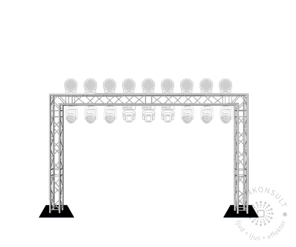 Trossbåge 2,5×4,0 m