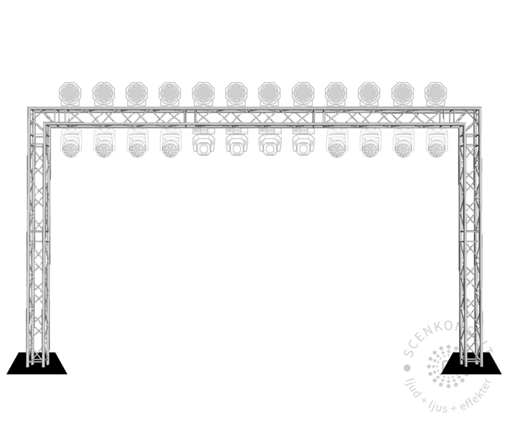Trossbåge 3,0×6,0 m