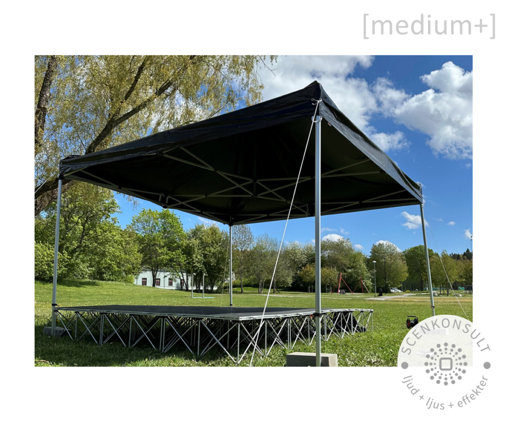 Scenpaket Medium+ med scentak, 12m²