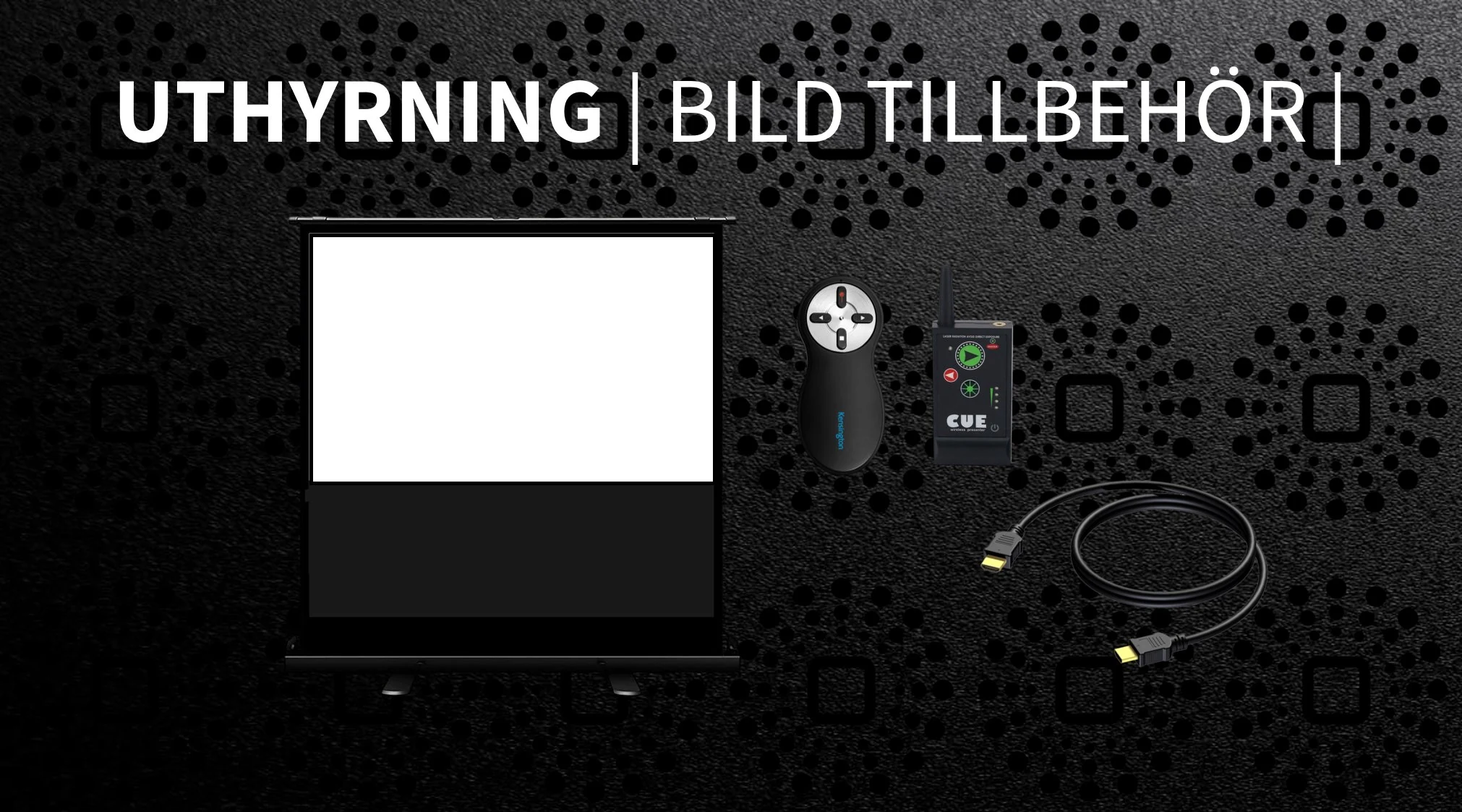 Projektorduk & tillbehör