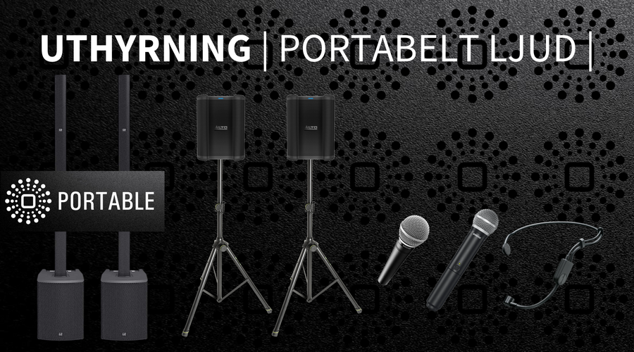 Hyra portabelt ljud